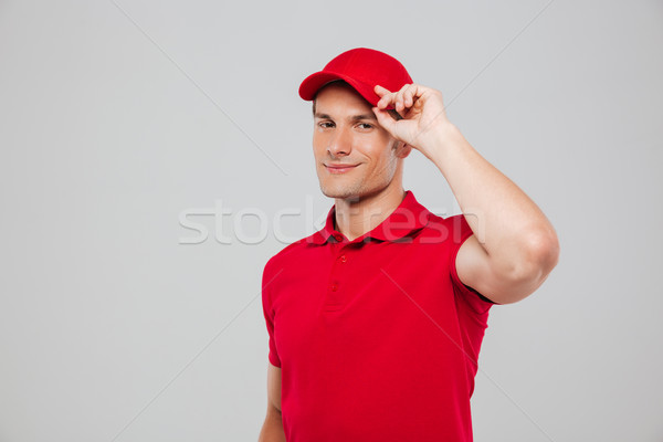 Stock photo: Close up deliveryman