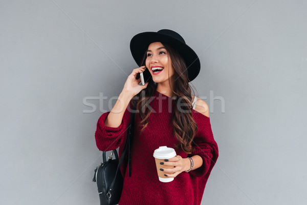 Stock photo: Portrait of an attractive young asian girl