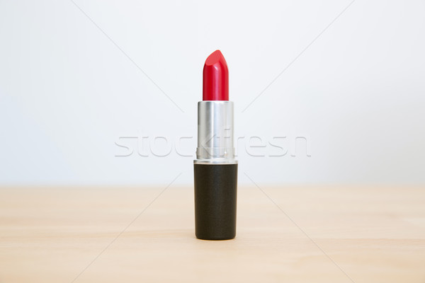 Foto stock: Primer · plano · imagen · lápiz · de · labios · belleza · labios · maquillaje