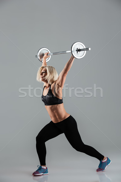 Foto stock: Retrato · fuerte · muscular · adulto