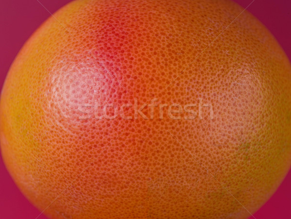 изображение зрелый грейпфрут изолированный розовый Сток-фото © deandrobot