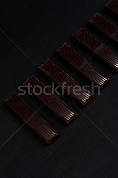 Foto stock: Chocolate · escuro · bar · azulejos