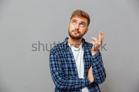 Stock photo: Young student in shirt