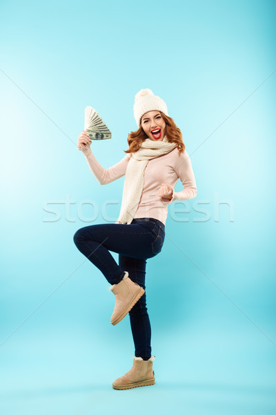 [[stock_photo]]: Portrait · heureux · joli · fille · chapeau