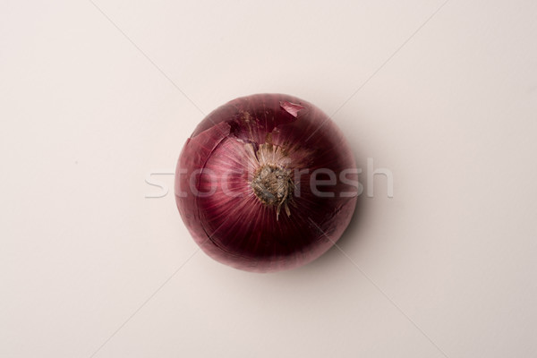 Fresh red onion over Stock photo © deandrobot