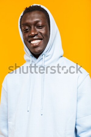 Stock photo: Handsome young african man dressed in shirt