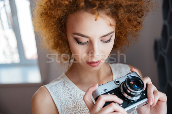 Foto stock: Mulher · fotógrafo