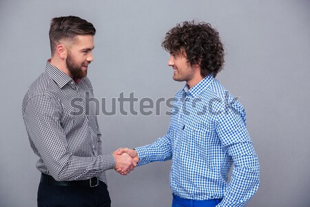 Man keeps socks Stock photo © deandrobot