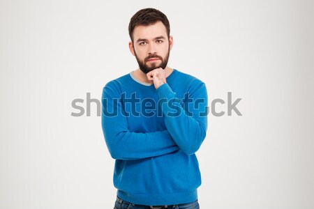 Sad man  Stock photo © deandrobot