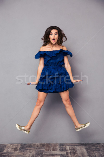 Portrait of a funny woman  Stock photo © deandrobot