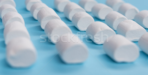 White sweeties marshmallows Stock photo © deandrobot