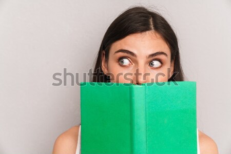 Stock photo: Close up portrait of a young girl