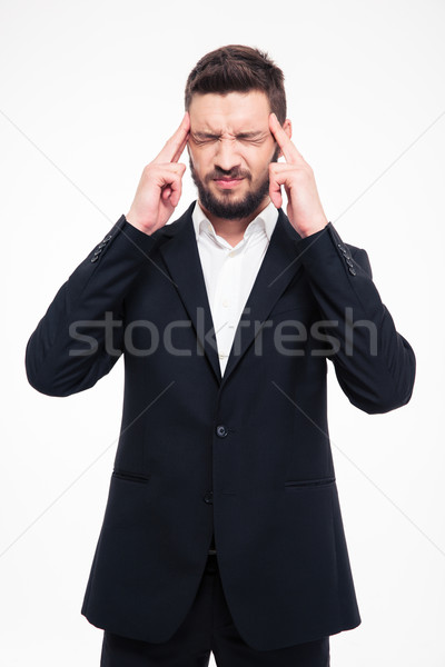 Businessman thinking about something  Stock photo © deandrobot