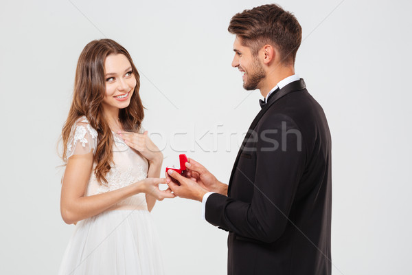 Photo of pretty proposal Stock photo © deandrobot