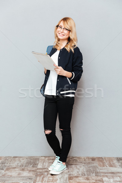 Full-length shot of student Stock photo © deandrobot