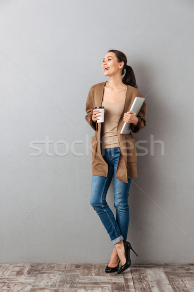 Portrait rire jeunes asian femme [[stock_photo]] © deandrobot