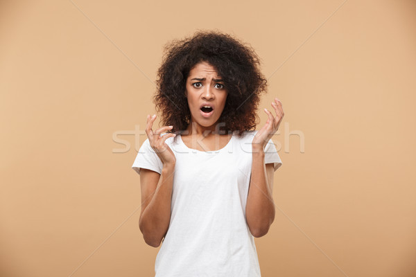 Foto stock: Retrato · jóvenes · África · mujer · mirando