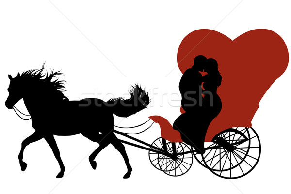 Wedding Carriage Stock photo © DeCe