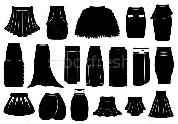 Set of different skirts Stock photo © DeCe