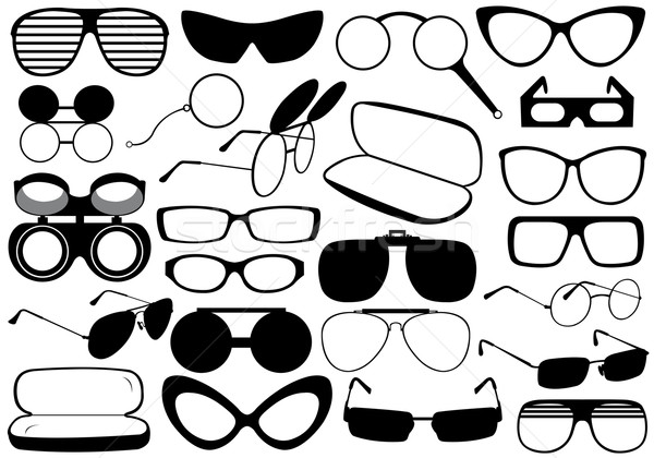 Different eyeglasses Stock photo © DeCe