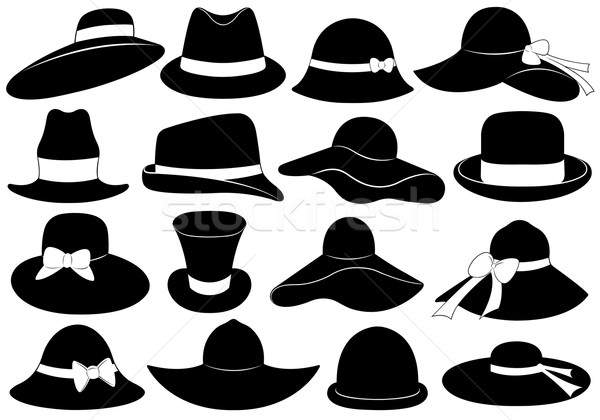 Hats illustration Stock photo © DeCe