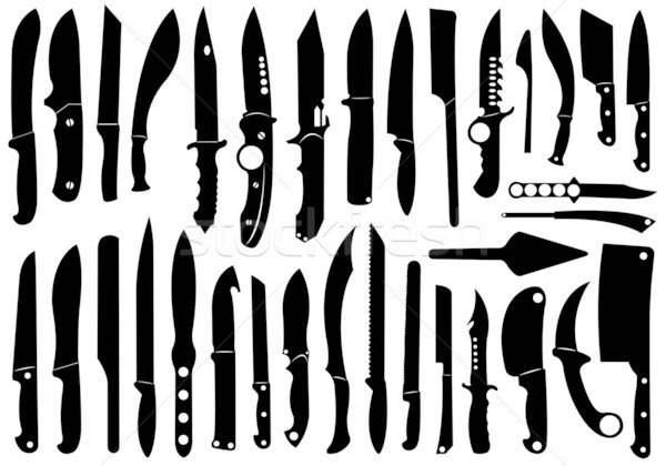 Knifes Set Stock photo © DeCe
