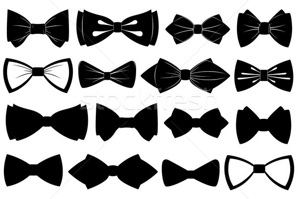 Set of different bow ties  Stock photo © DeCe
