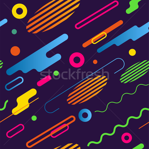 Abstract trendy illustration - modern material design background Stock photo © Decorwithme