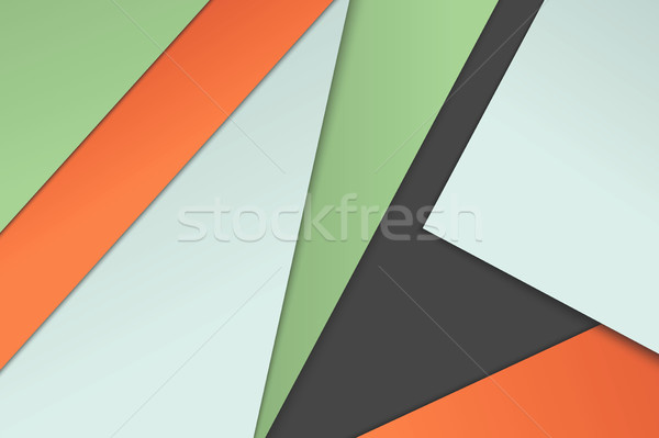 Illustration ungewöhnliche modernen Material Design Vektor Stock foto © Decorwithme