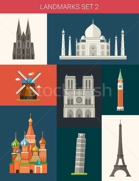 [[stock_photo]]: Design · célèbre · monde · bâtiment