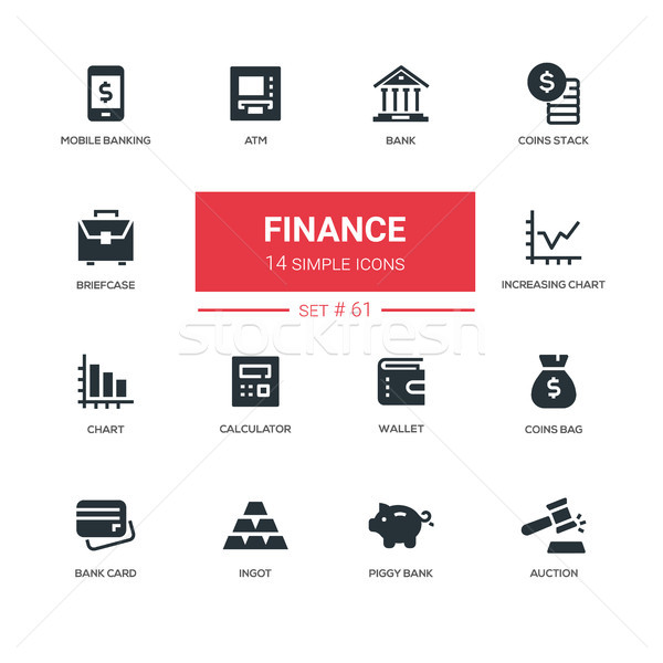 Affaires Finance ligne design [[stock_photo]] © Decorwithme