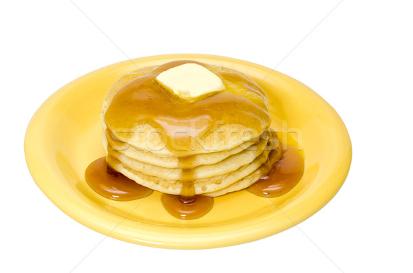 Pancakes Isolated Stock photo © dehooks