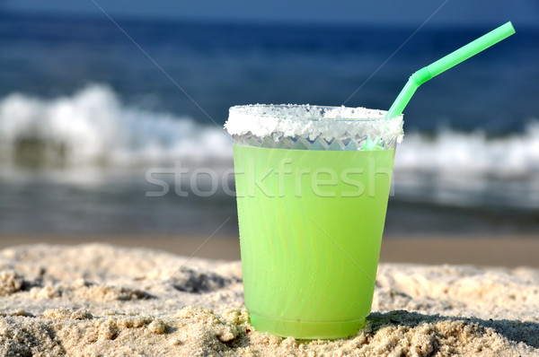 Margarita on the Beach Stock photo © dehooks