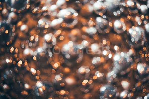 Bokeh. Christmas abstract background with colorful bokeh Stock photo © denbelitsky