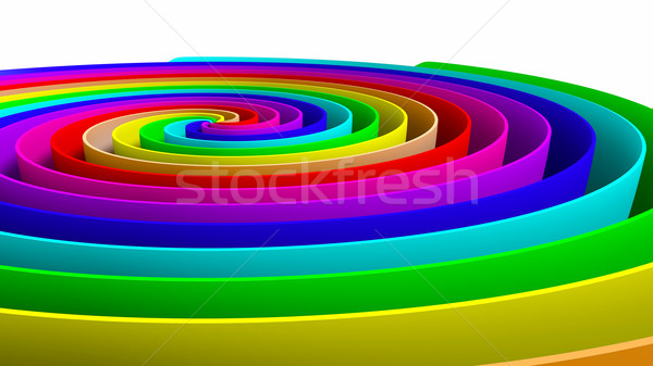 Colorful whirl Stock photo © dengess