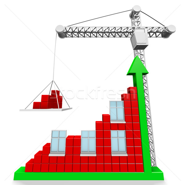 Diagramă creare izolat alb proiect fereastră Imagine de stoc © dengess