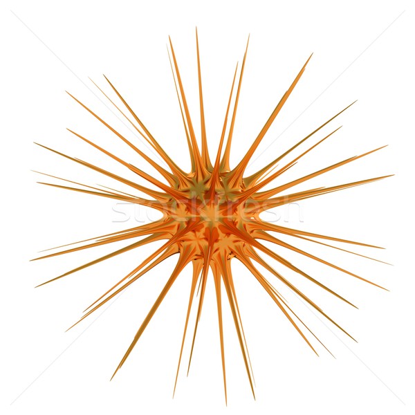 Abstract star bol scherp achtergrond kleur Stockfoto © dengess