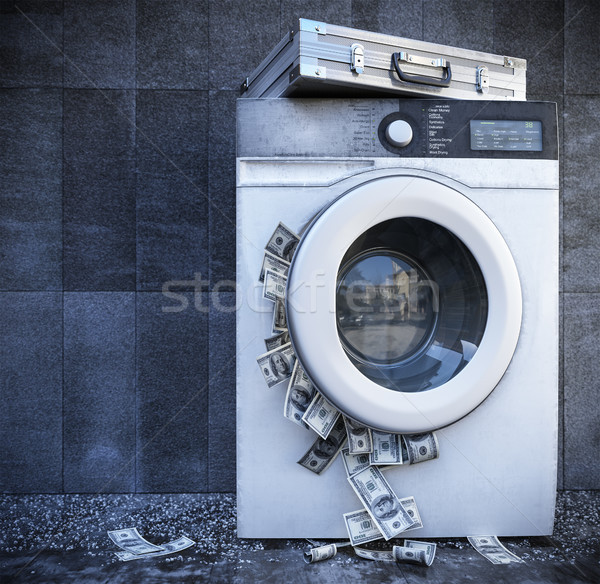 laundering of money business background concept closeup Stock photo © denisgo
