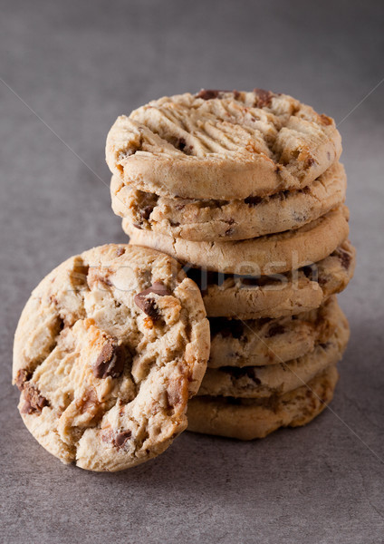 Sweet caramel oatmeeal gluten free cookies Stock photo © DenisMArt