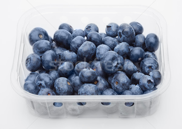 Fresh healthy organic blueberry in container Stock photo © DenisMArt