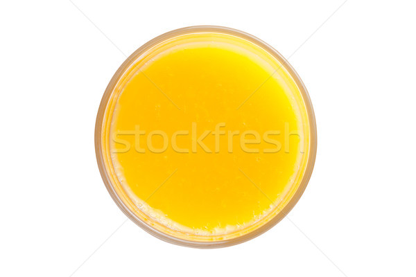 Glas frischen Orangensaft Früchte orange Stock foto © DenisMArt
