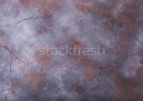 Roestige Blauw paars cement beton steen Stockfoto © DenisMArt