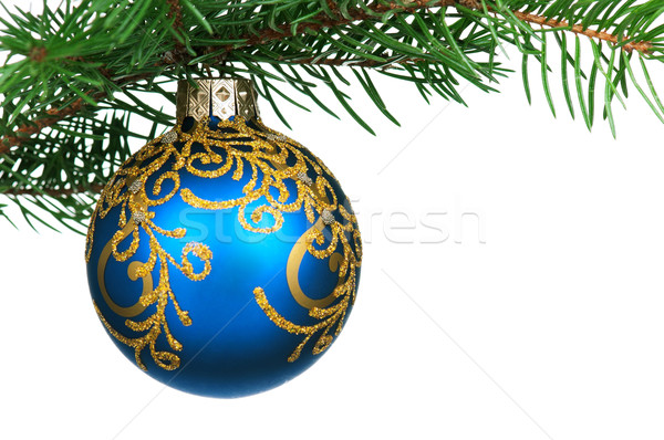 Stock photo: Christmas baubles