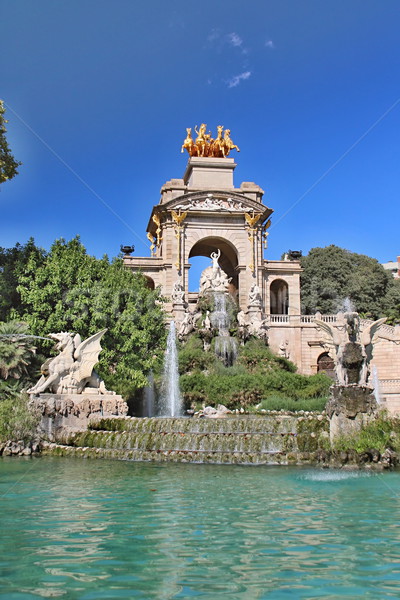 Cidade Barcelona Espanha foto tarde verão Foto stock © Dermot68