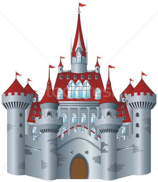 Fairy-tale castle Stock photo © Designer_things