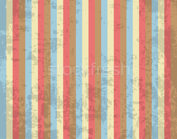 ретро полосатый Гранж дизайна фон цвета Сток-фото © Designer_things