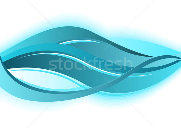 Abstract wave vector background Stock photo © Designer_things