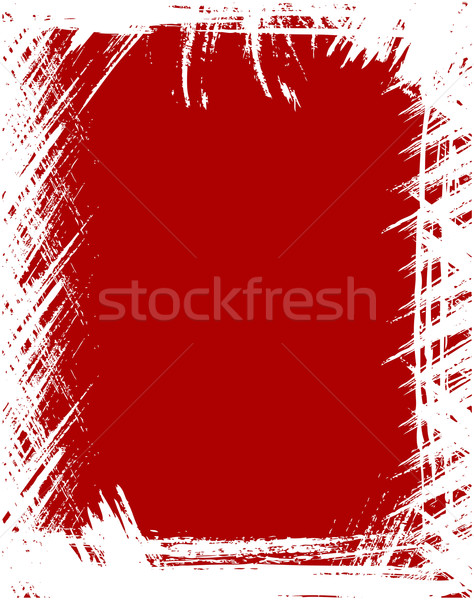 Grunge Rahmen rot Farbe Textur Design Stock foto © Designer_things
