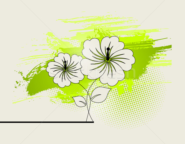 Abstract ikebana Stock photo © Designer_things