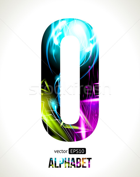 Letter O Stock photo © Designer_things